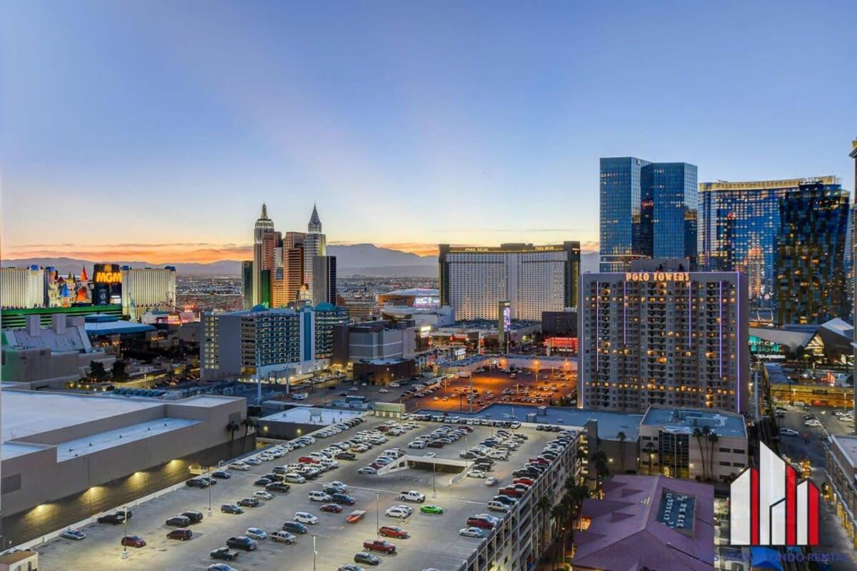 Mgm Signature-32-607 F1 Track & Strip View Balcony Las Vegas Buitenkant foto