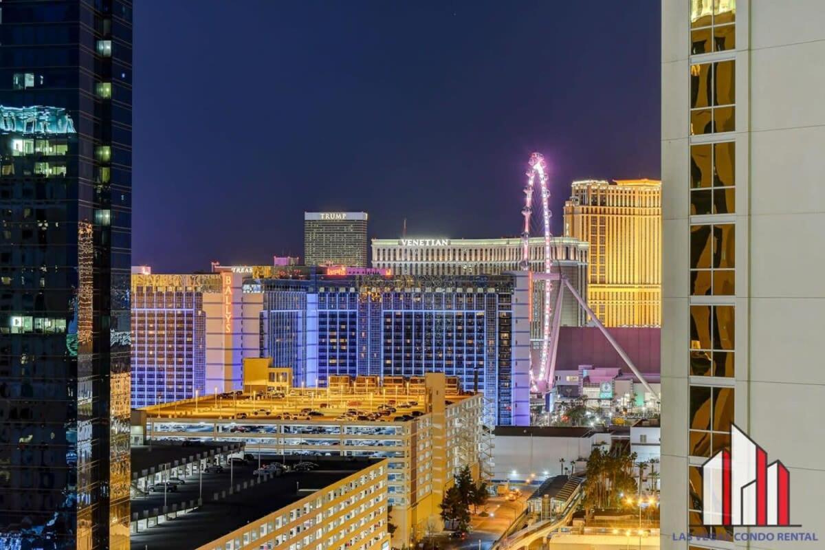 Mgm Signature-32-607 F1 Track & Strip View Balcony Las Vegas Buitenkant foto